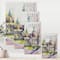 Designart - Castel Through The Trees of The Park - Country Canvas Wall Art Print
